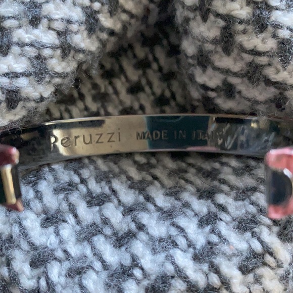 Vintage Gucci Peruzzi Snake Skin Cuff Bracelet - Picture 3 of 8